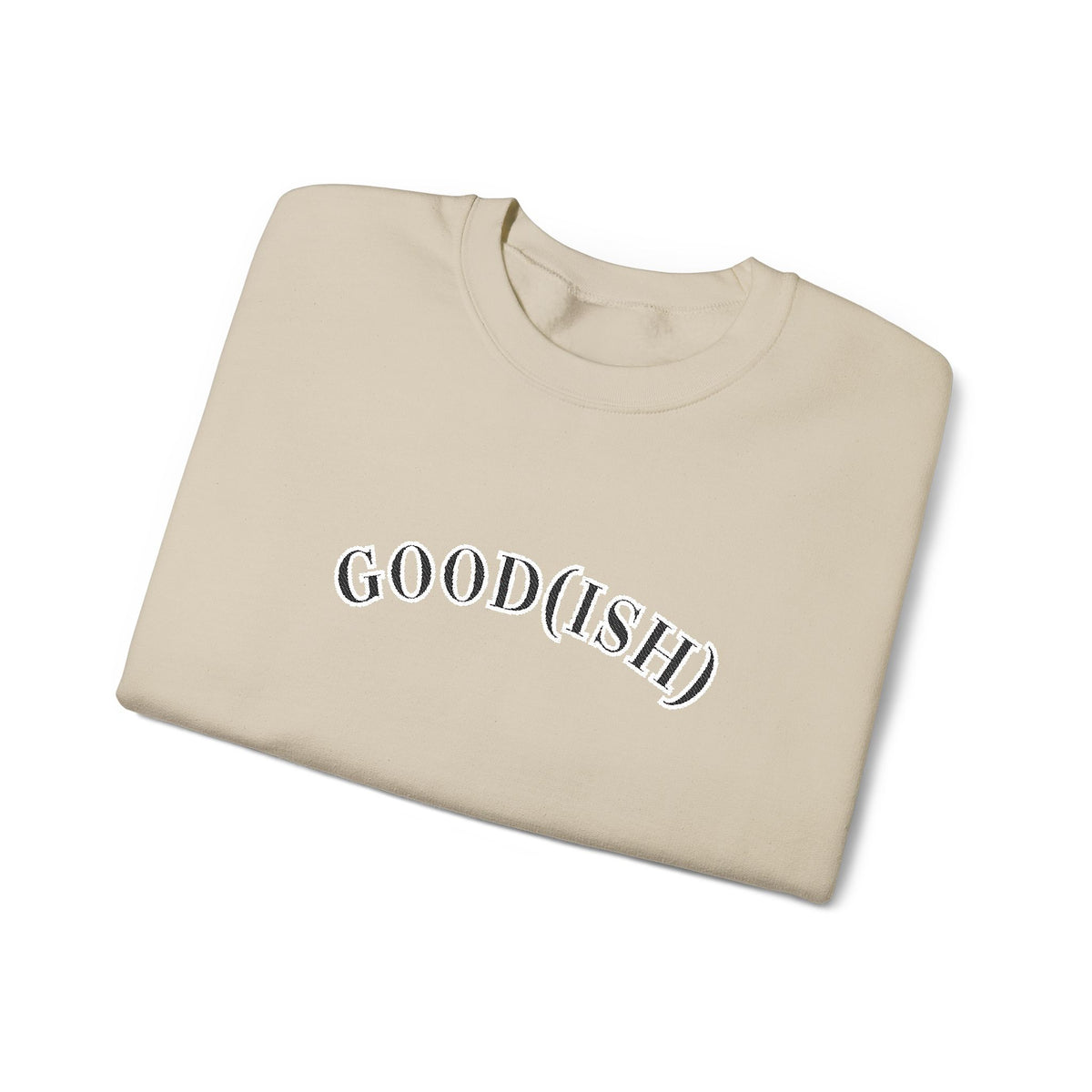 Good(Ish)Minimalist Crewneck Sweatshirt