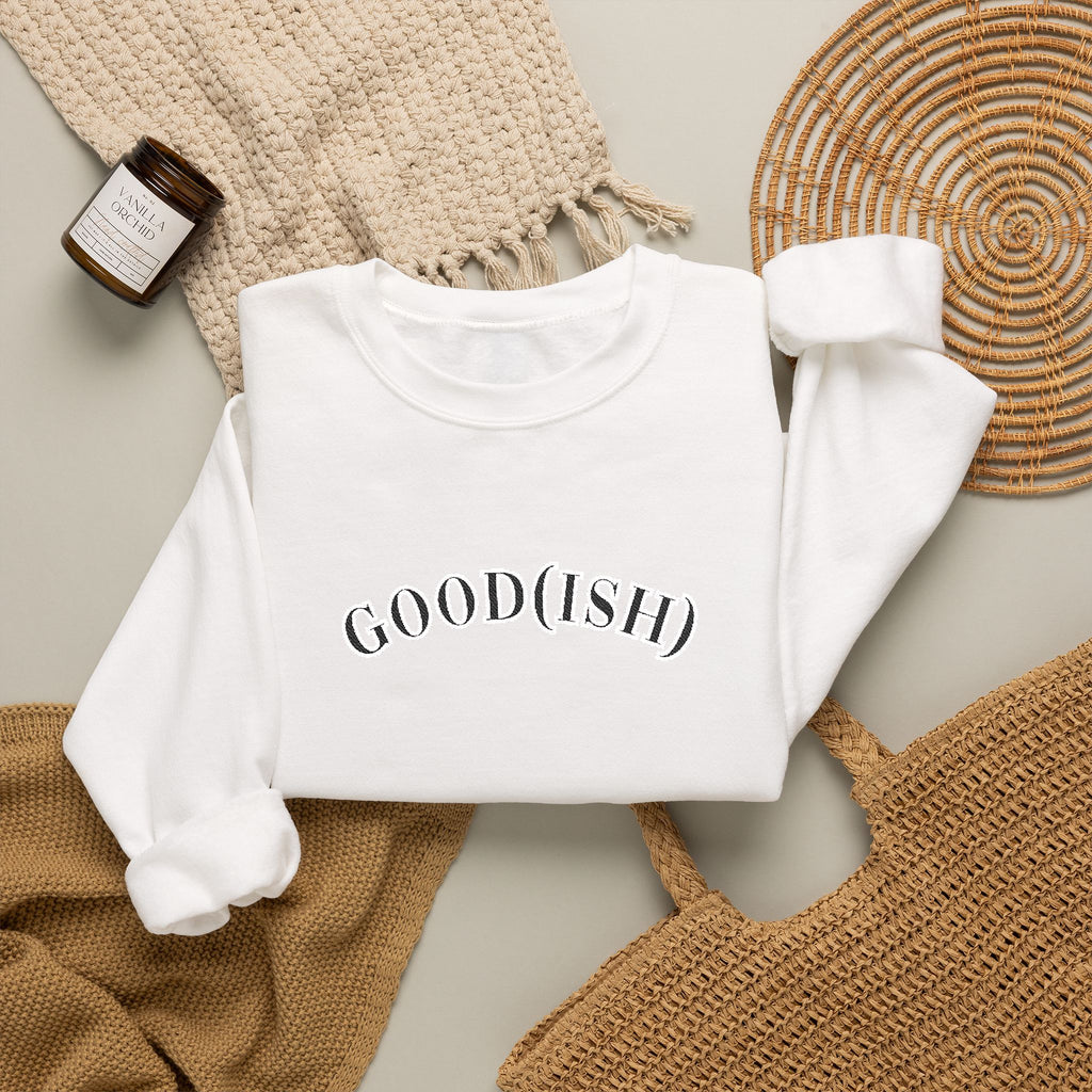 Good(Ish)Minimalist Crewneck Sweatshirt